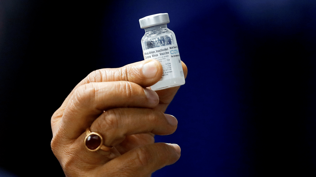 Bharat Biotech's Covid-19 vaccine called COVAXIN. Credit: Reuters Photo