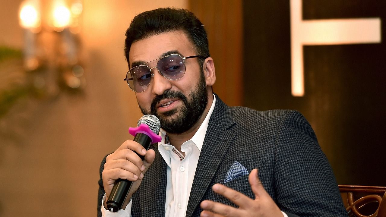 Kundra was arrested by the Mumbai Police in another case where he was accused of distributing porn films through an app. Credit: PTI File Photo