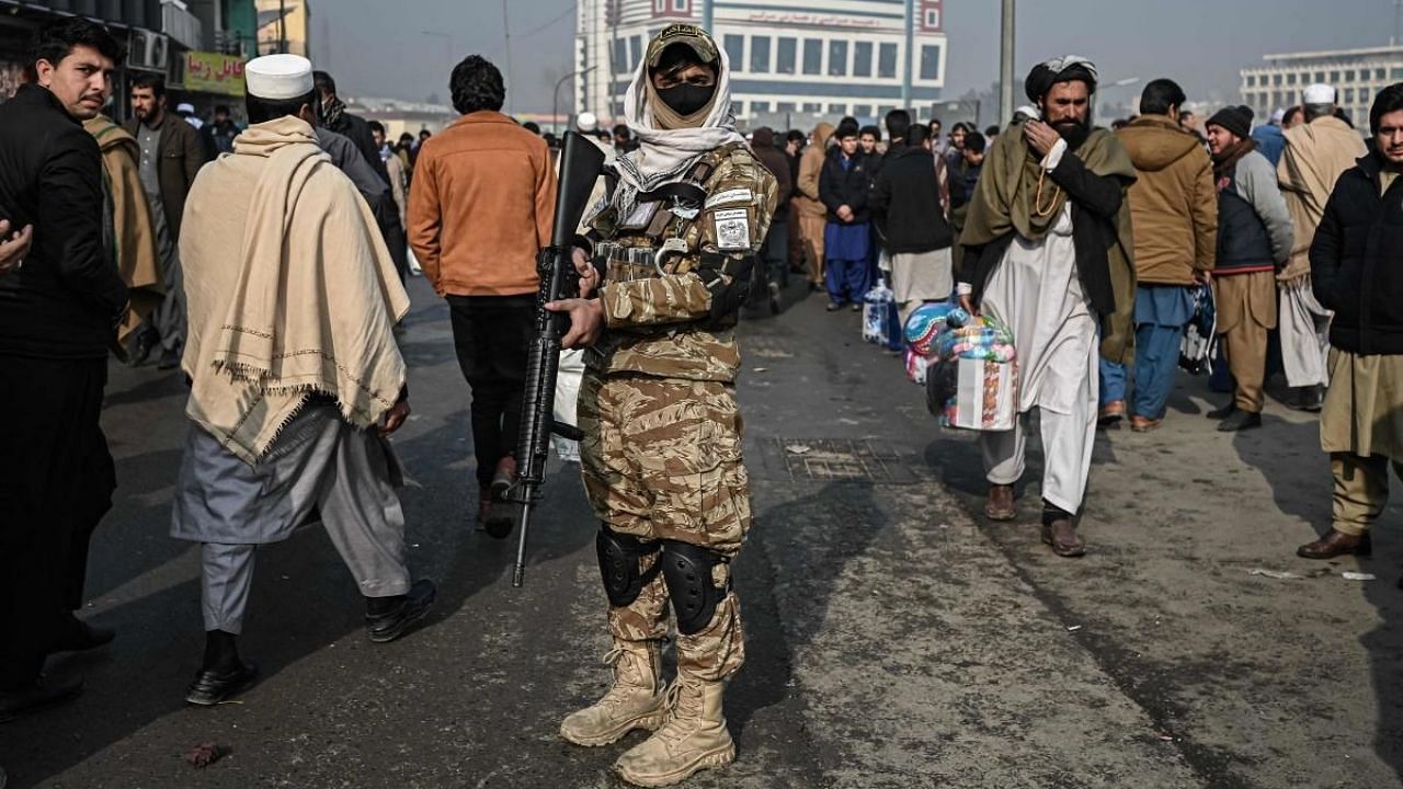 The country's economy, already battered by decades of war, went into freefall after the Taliban's return. Credit: AFP Photo