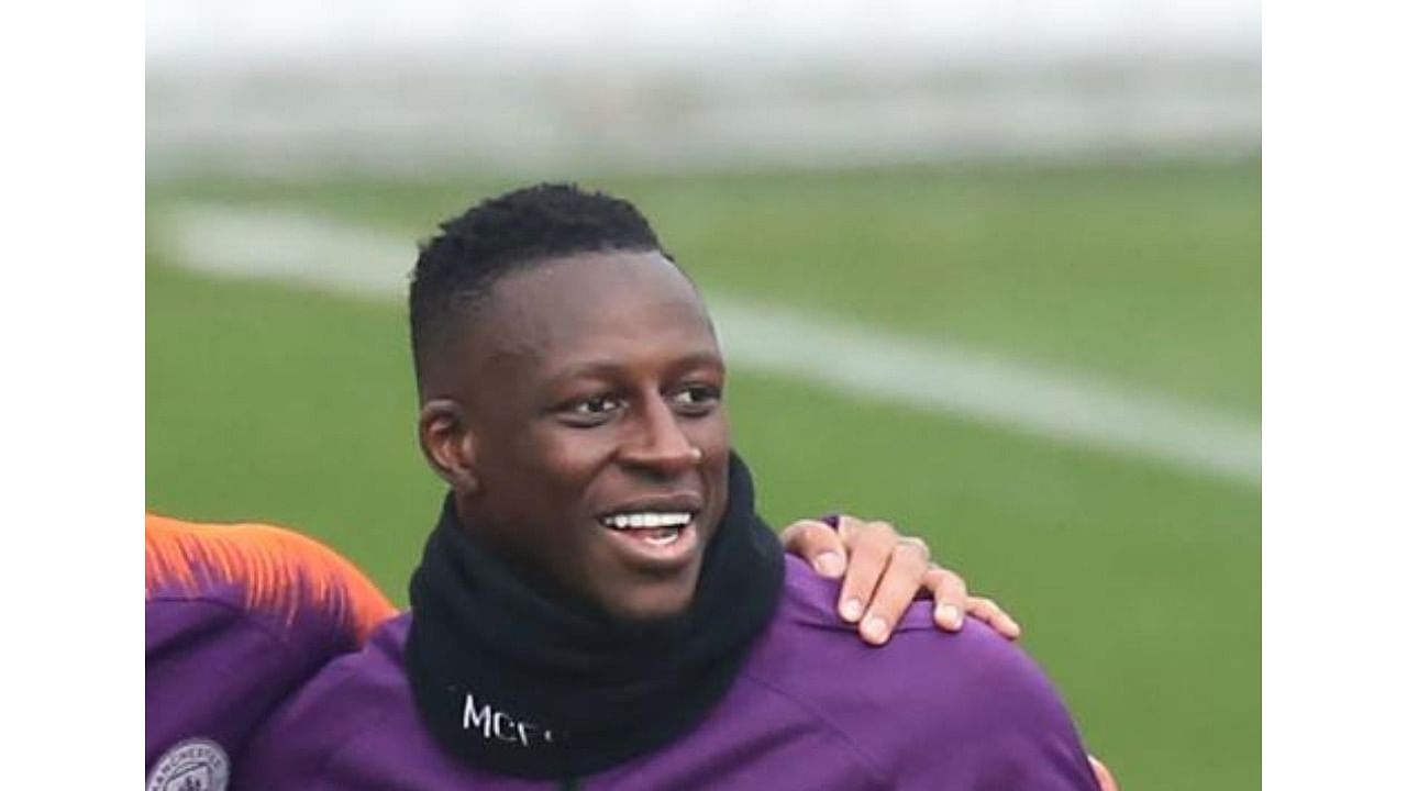 Manchester City's French defender Benjamin Mendy. Credit: AFP Photo