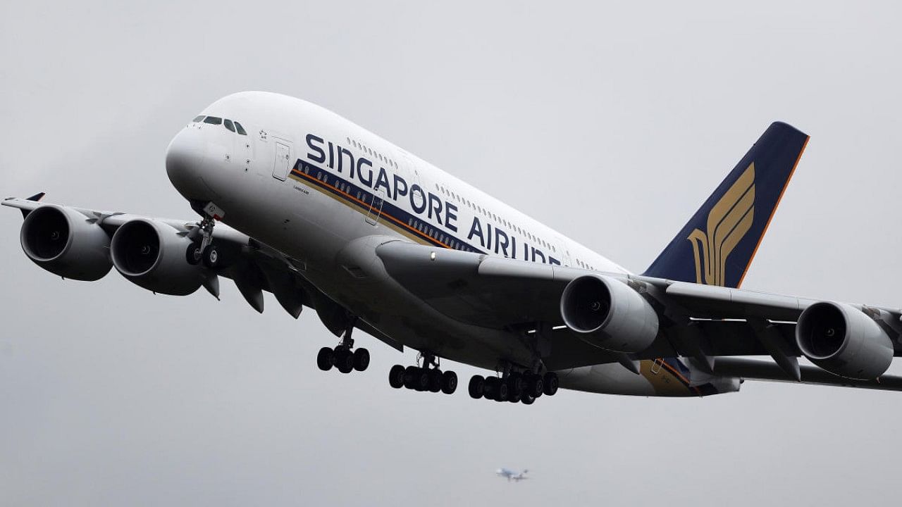 Singapore Airlines flight. Credit: Reuters Photo