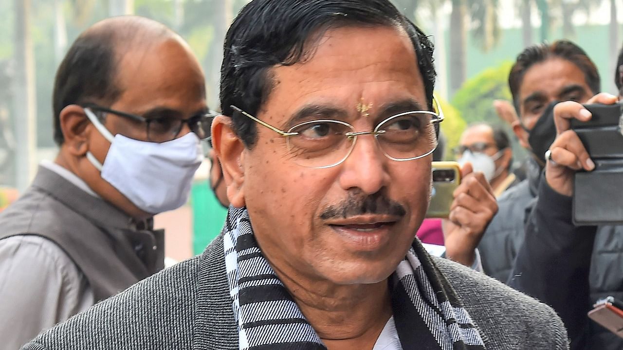 Union Parliamentary Affairs Minister Pralhad Joshi. Credit: PTI File Photo