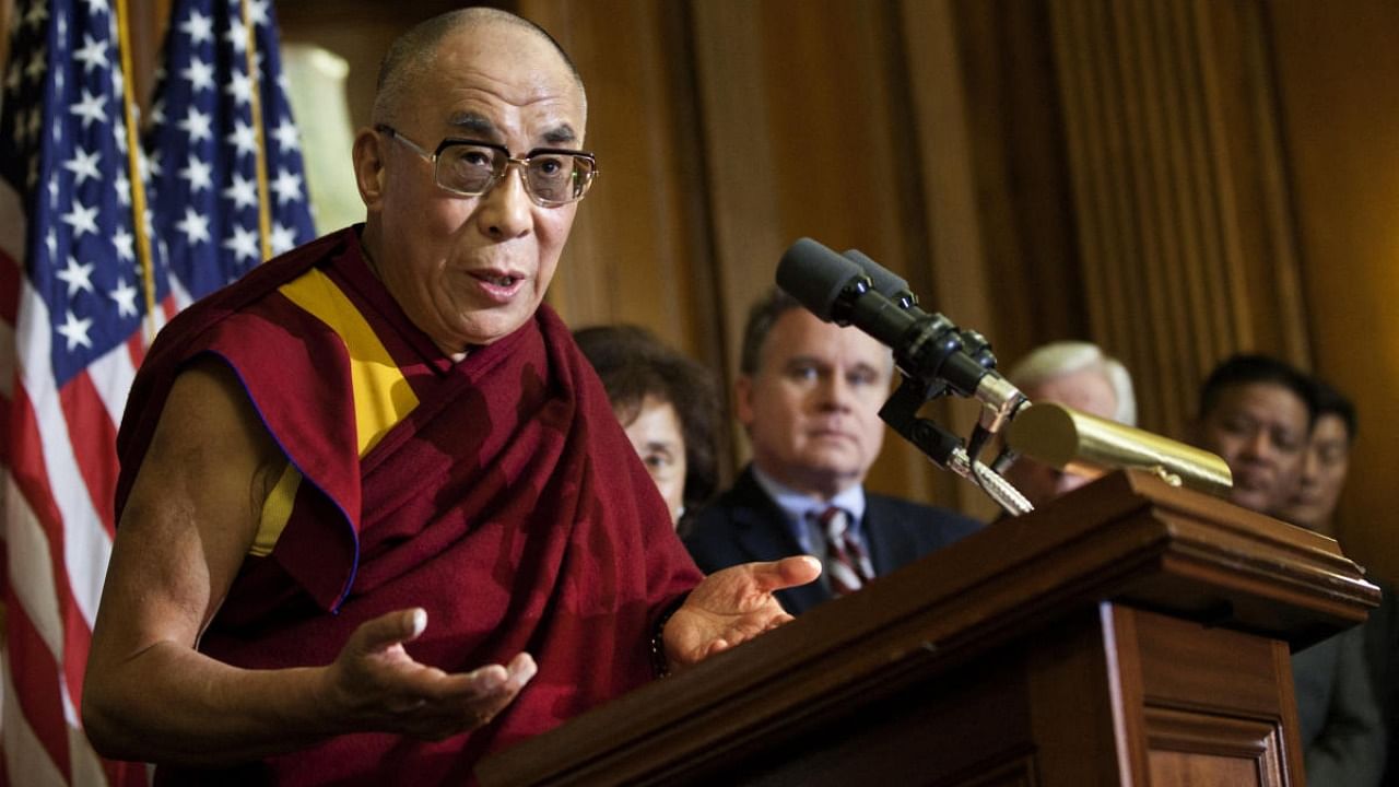 The Dalai Lama, Tibet's spiritual leader. Credit: AFP File Photo
