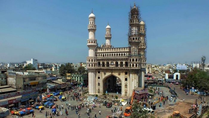 Charminar in Hyderabad. Credit: PTI File Photo