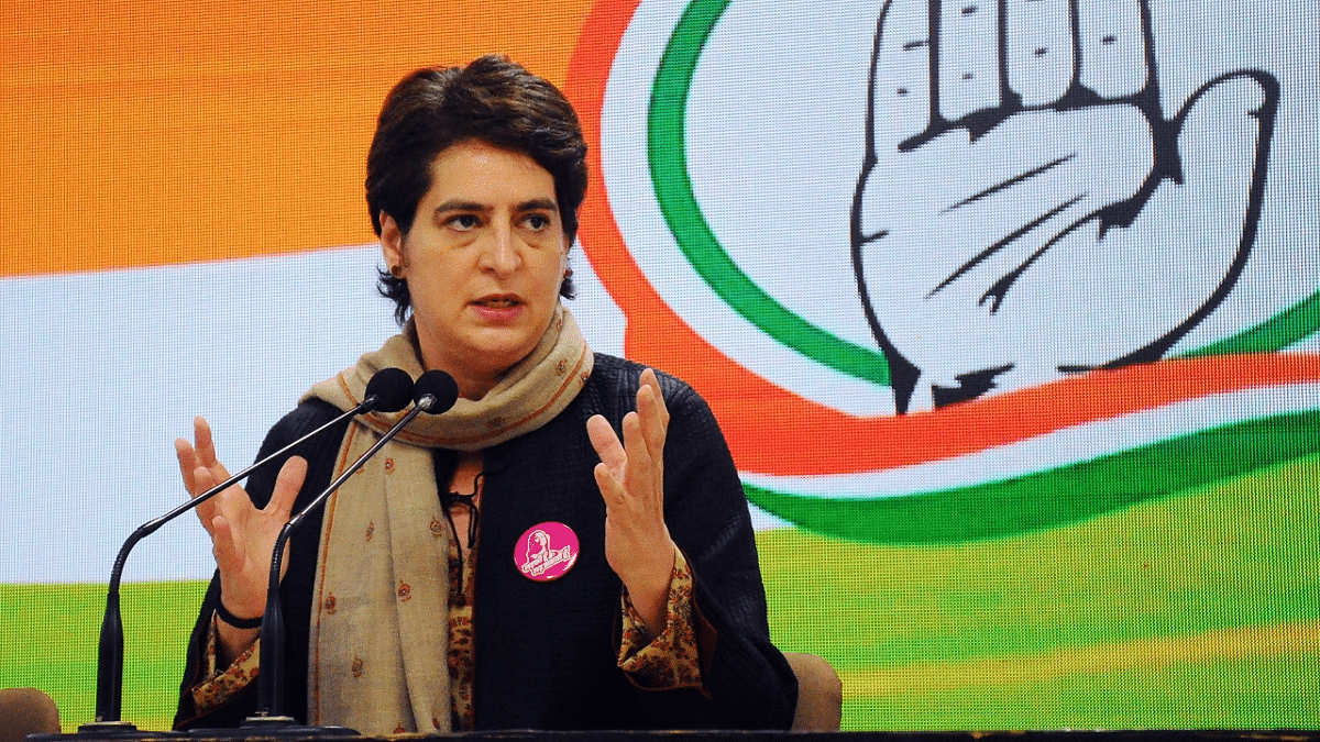 Congress General Secretary Priyanka Gandhi Vadra.  Credit: IANS Photo