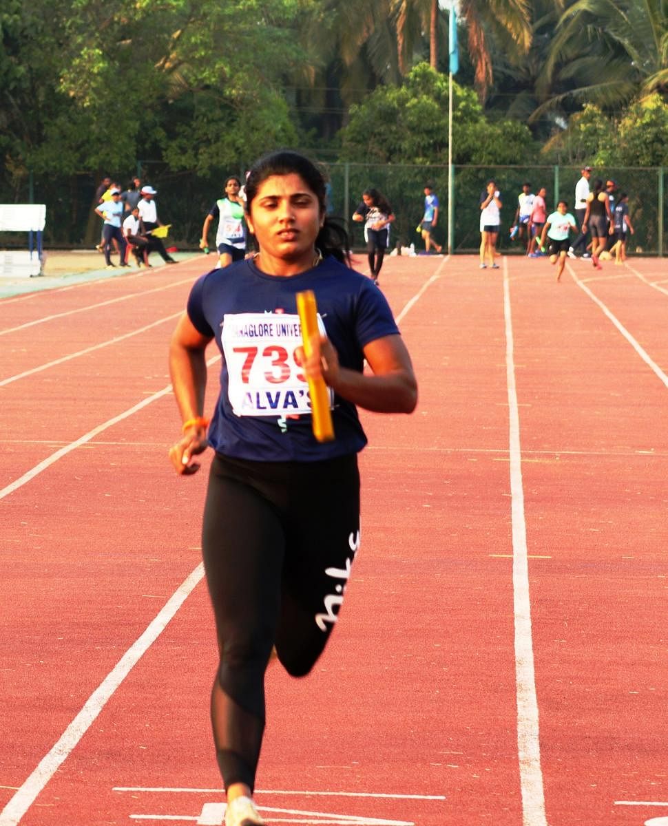 Five new records were created on the second day of the inter-college sports meet held at Swaraj Maidan in Moodbidri on Wednesday.