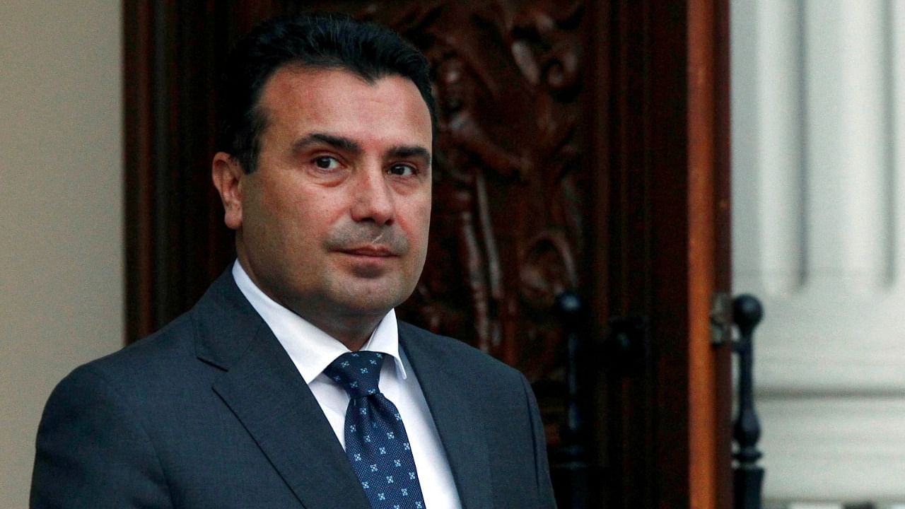 North Macedonia's Prime Minister Zoran Zaev. Credit: Reuters Photo