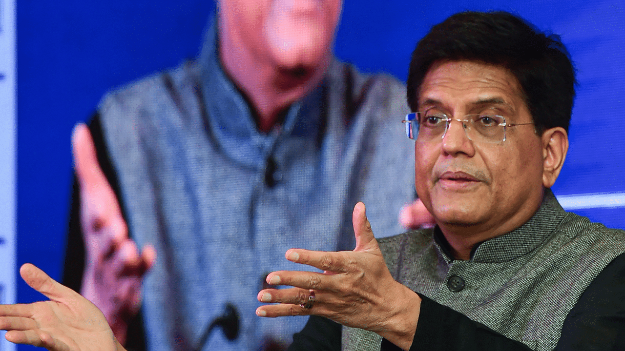 Union Minister for Commerce and Industries Piyush Goyal. Credit: PTI Photo