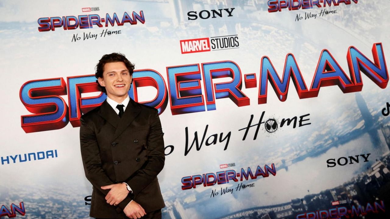 Tom Holland attends the premiere for the film Spider-Man: No Way Home in Los Angeles, California. Credit: Reuters Photo