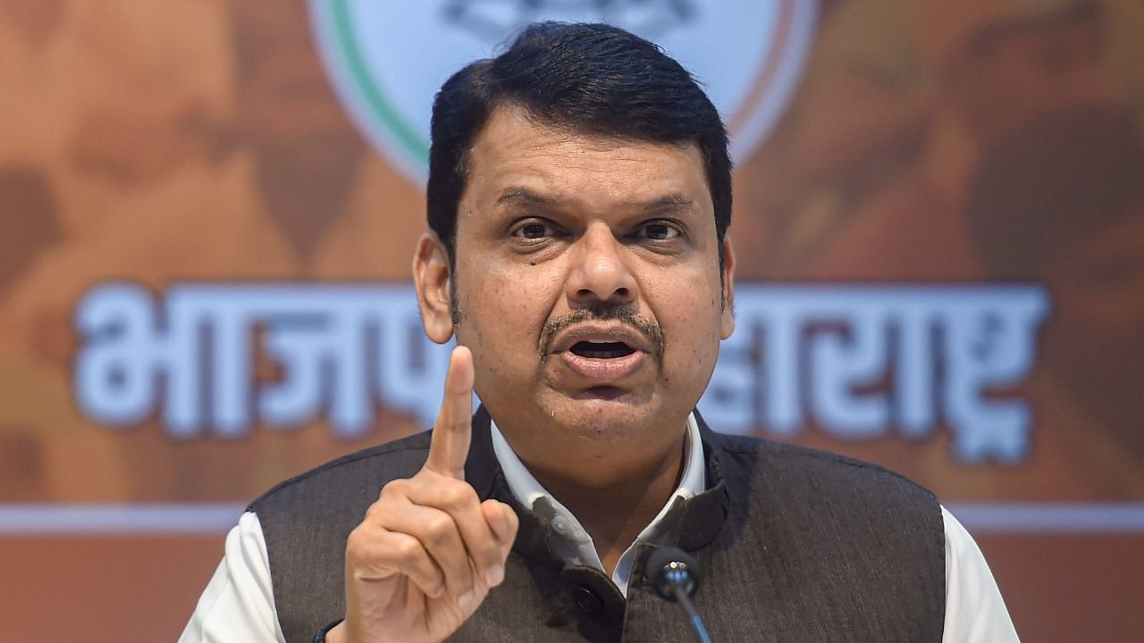 Former Maharashtra Chief Minister Devendra Fadnavis. Credit: PTI Photo