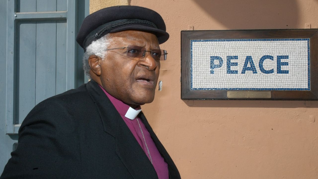 South African anti-apartheid icon Desmond Tutu, described as the country's moral compass, died on December 26, 2021, aged 90, President Cyril Ramaphosa said. Credit: AFP File Photo