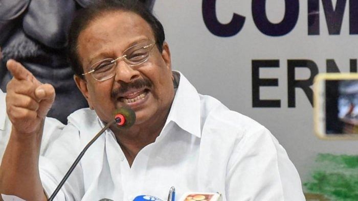 Kerala Pradesh Congress Committee (KPCC) President and MP K Sudhakaran. Credit: PTI Photo