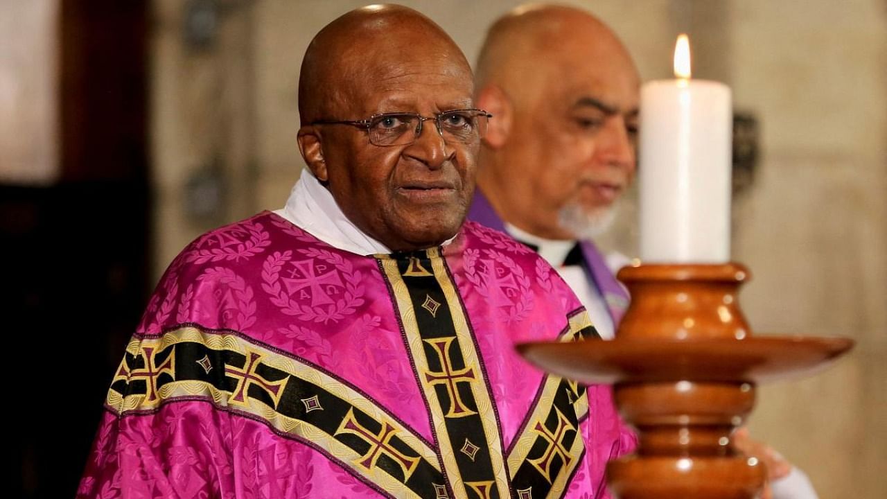 Archbishop Desmond Tutu. Credit: Reuters File Photo