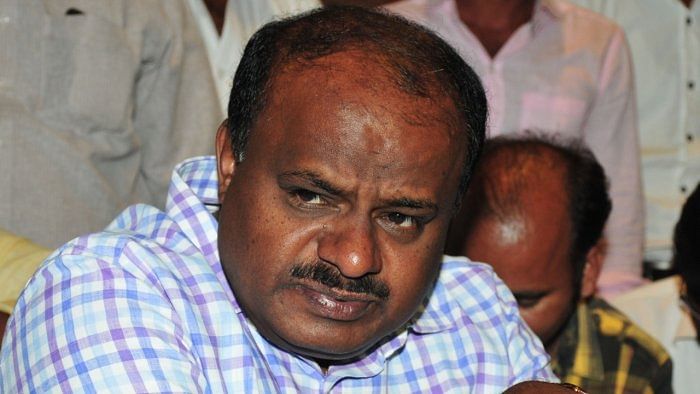 JD(S) leader and former CM H D Kumaraswamy. Credit: DH Photo