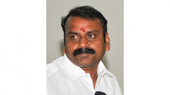 Union minister L Murugan. Credit: DH File Photo/Savitha B R