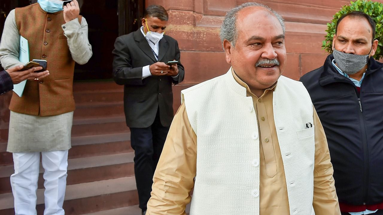 Union Agriculture Minister Narendra Singh Tomar. Credit: PTI Photo