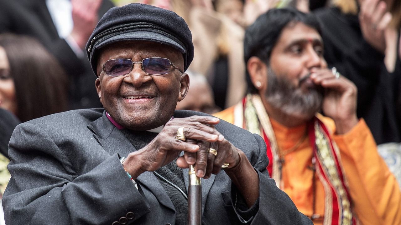 Nobel Peace Prize-winning activist Desmond Tutu. Credit: AFP Photo