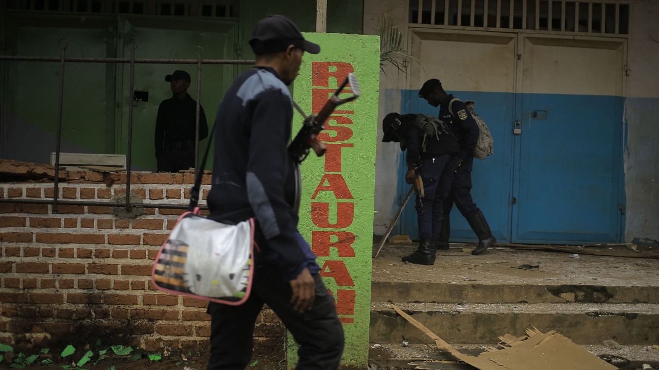 The Christmas Day bombing at a crowded nightspot in the city centre also wounded 20 people. Credit: AFP Photo