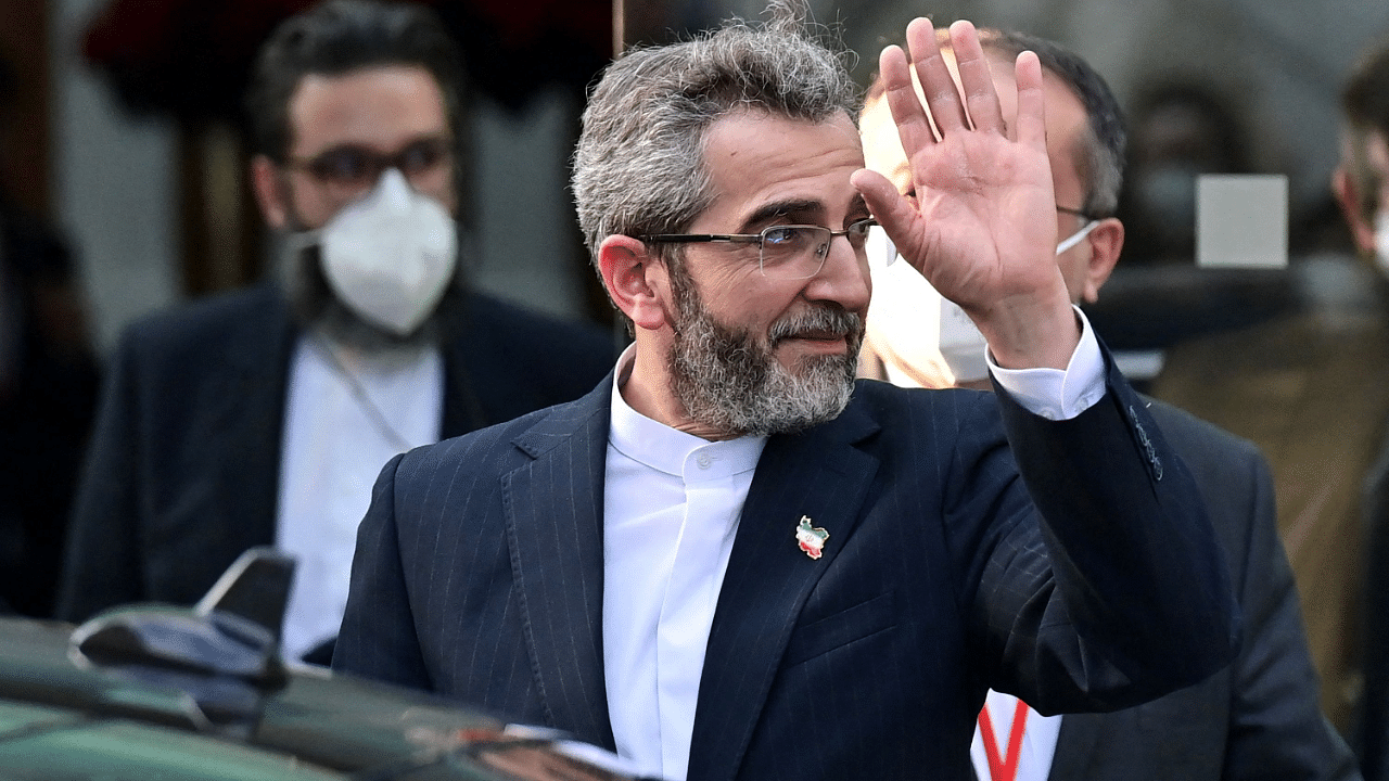 Iran's chief nuclear negotiator Ali Bagheri Kan. Credit: AFP Photo
