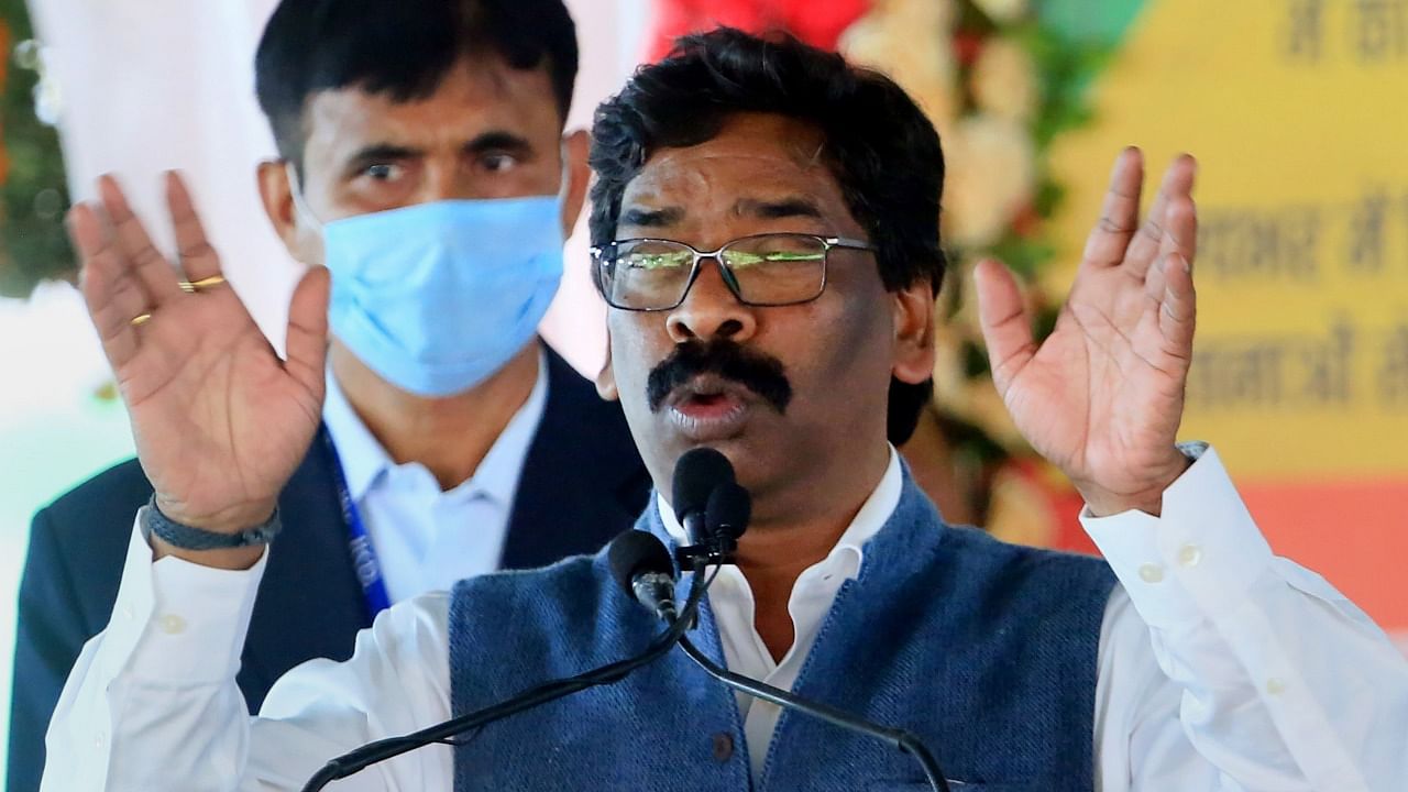 Jharkhand Chief Minister Hemant Soren. Credit: PTI File Photo