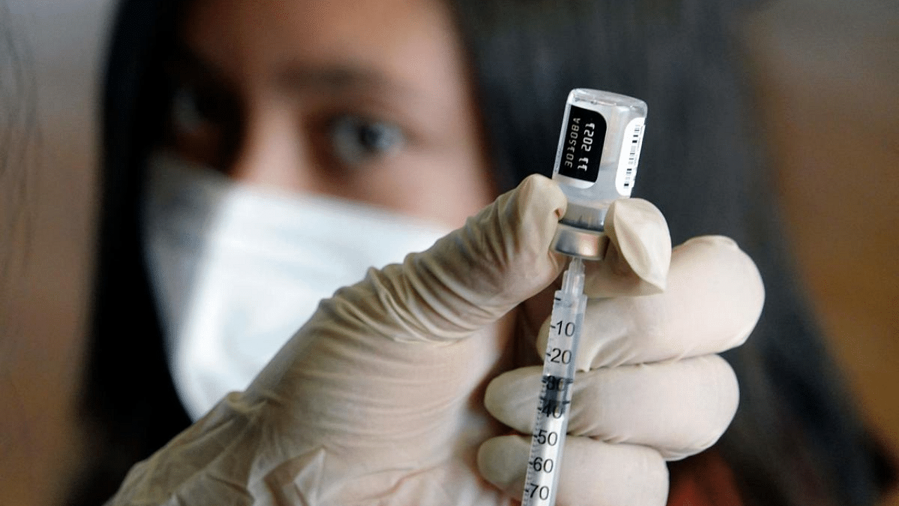 The gap between the second dose of the Covid-19 vaccine and the third is likely to be nine to 12 months, official sources said. Credit: AFP File Photo