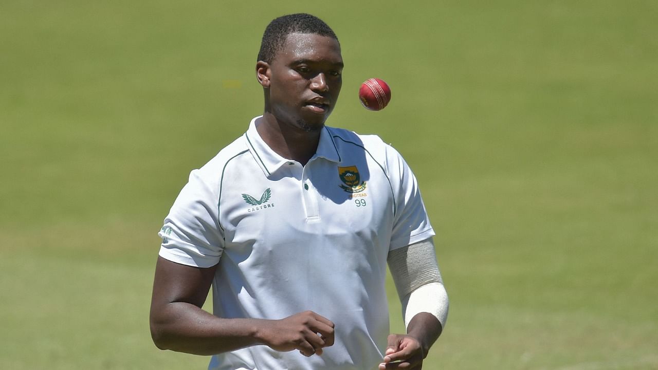 South Africa seamer Lungi Ngidi. Credit: AFP Photo