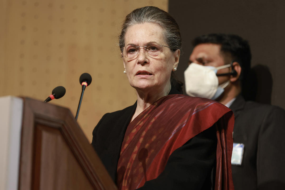 Congress President Sonia Gandhi. Credit: PTI Photo