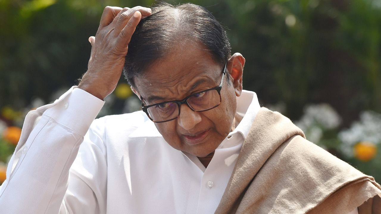 Congress MP P Chidambaram. Credit: PTI File Photo