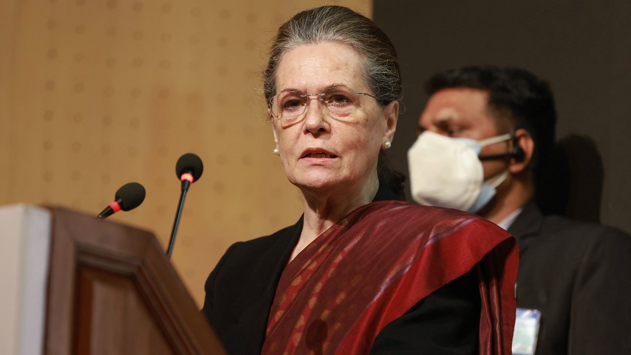 Congress chief Sonia Gandhi. Credit: PTI Photo