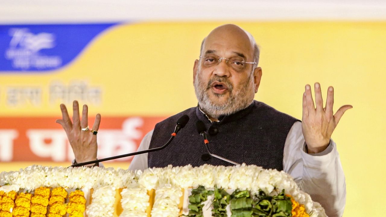 Union Home Minister Amit Shah. Credit: PTI Photo