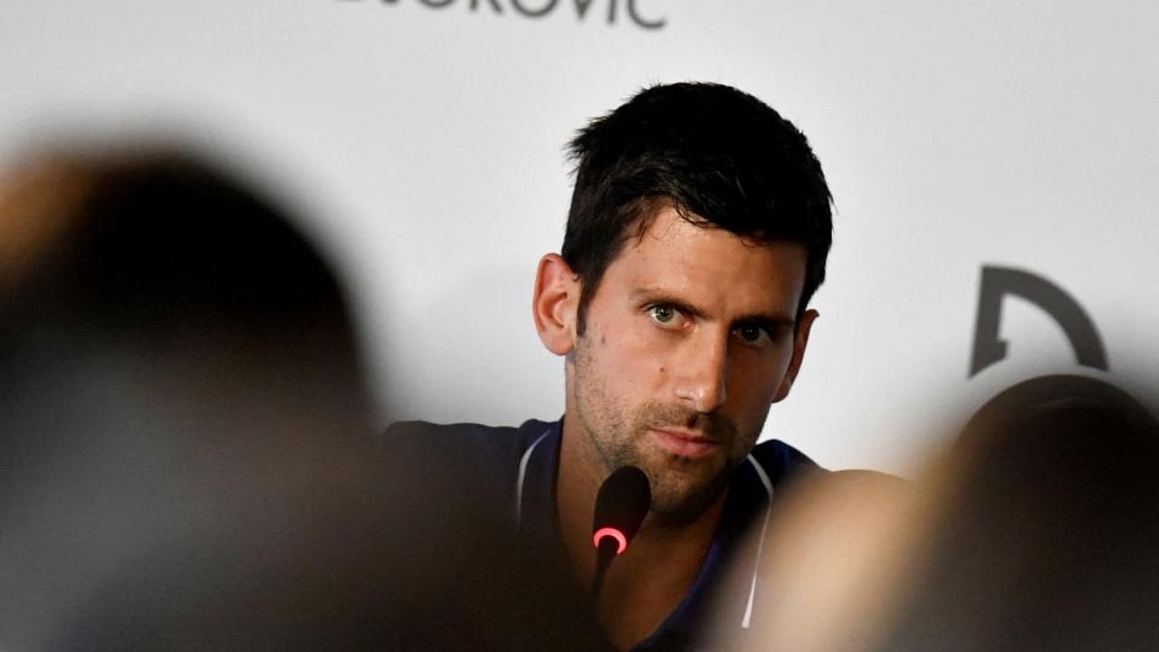 Novak Djokovic file photo. Credit: Reuters Photo