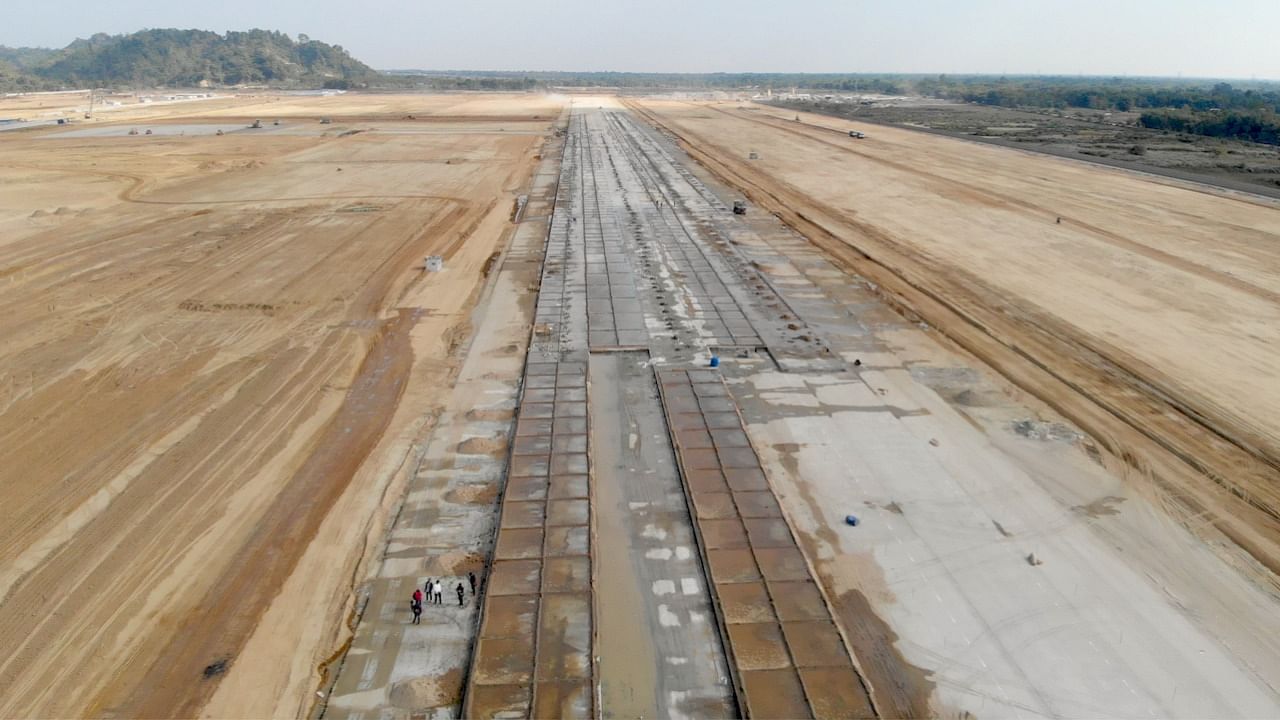 The runway of Hollongi airport near Itanagar in Arunachal Pradesh. Photo credit: Arunachal Pradesh government