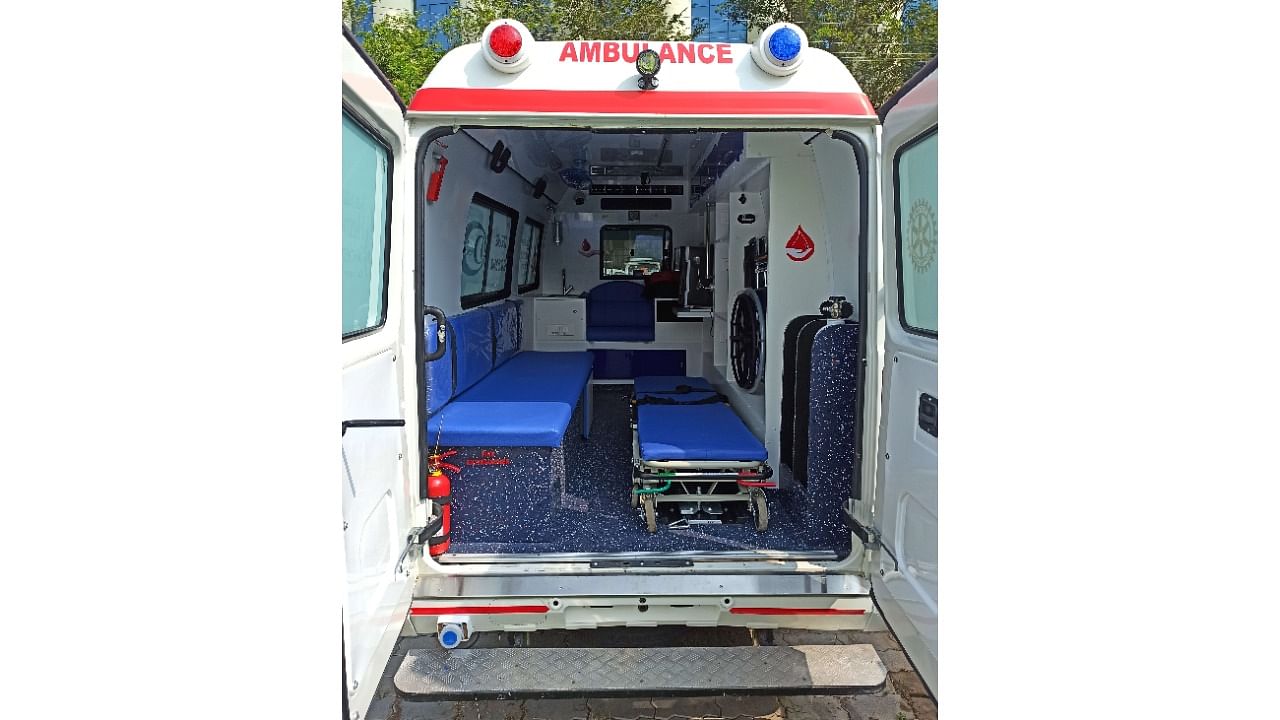 A view of the mobile service unit for hemophilia patients. Credit: DH Photo