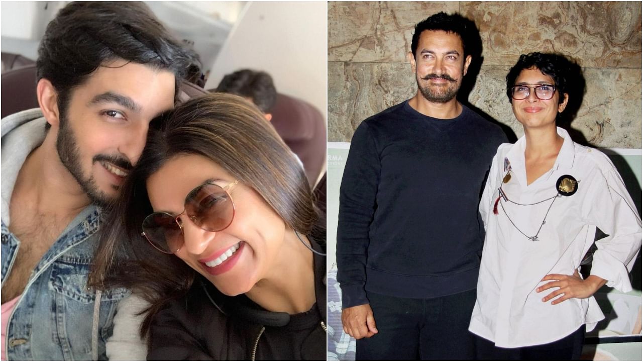 Sushmita and Aamir were in the  limelight this year due to their personal lives. Credit: Instagram/PTI Photo