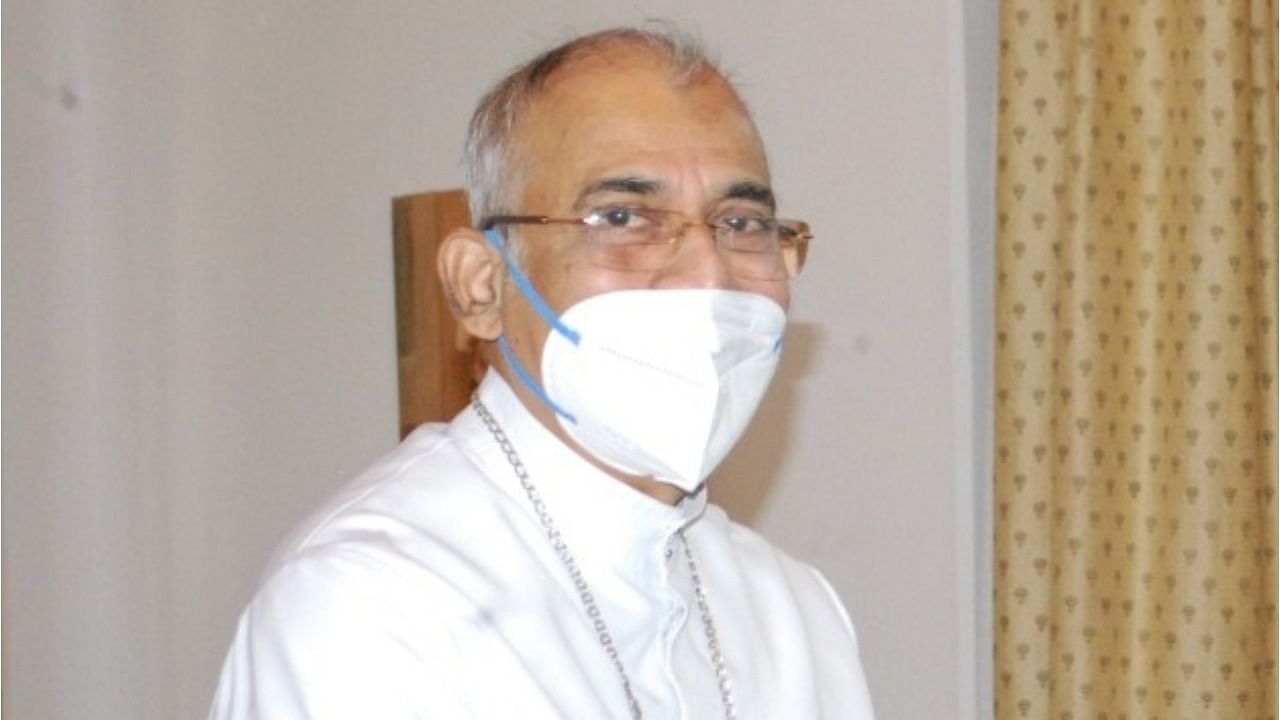 Goa Archbishop Fr. Filipe Neri Ferrao. Credit: Twitter/@psspillaigov/IANS