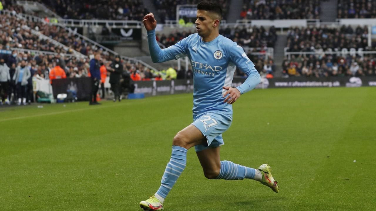 Manchester City's Joao Cancelo. Credit: Reuters Photo