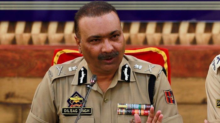 Jammu and Kashmir DGP Dilbag Singh. Credit: Reuters Photo