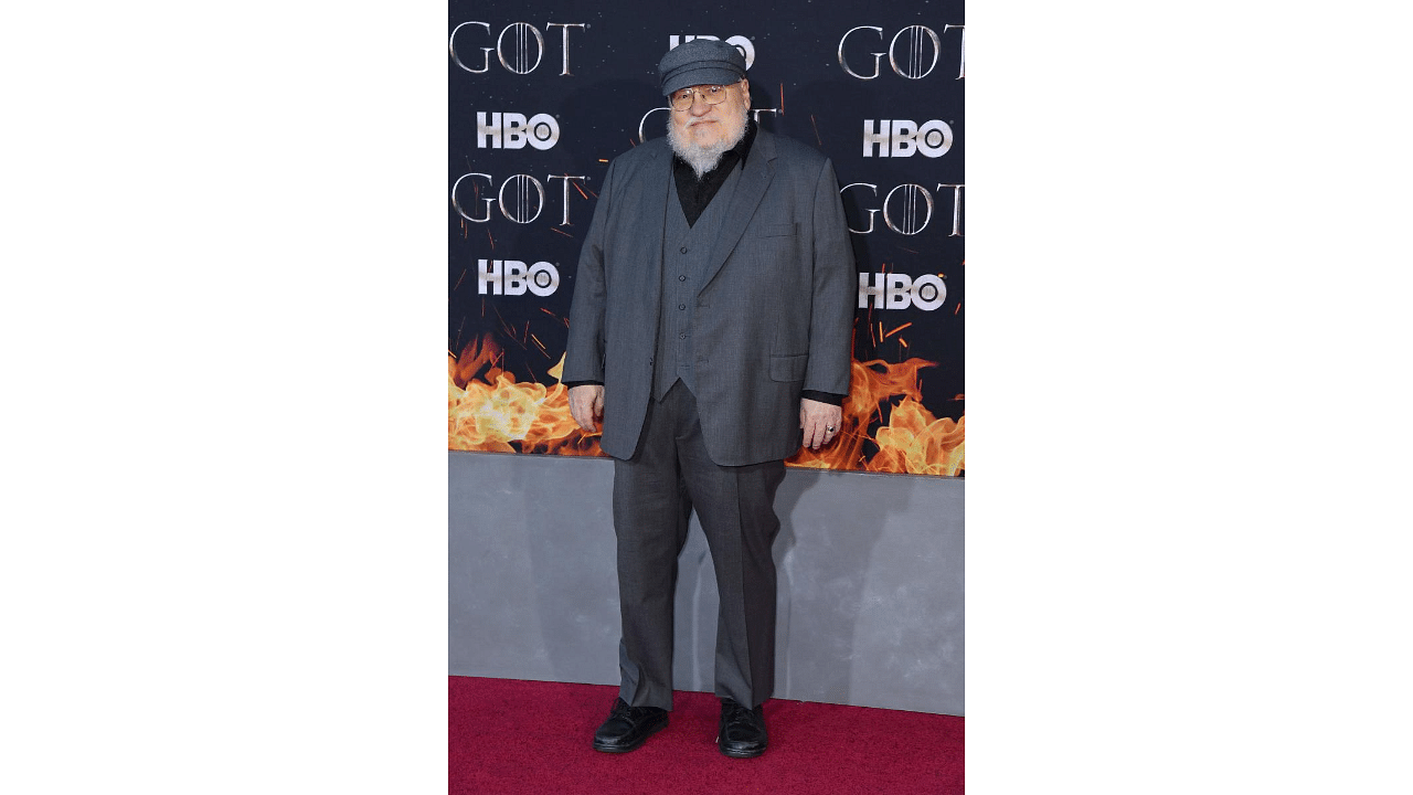 Noted author George RR Martin. Credit: AFP Photo