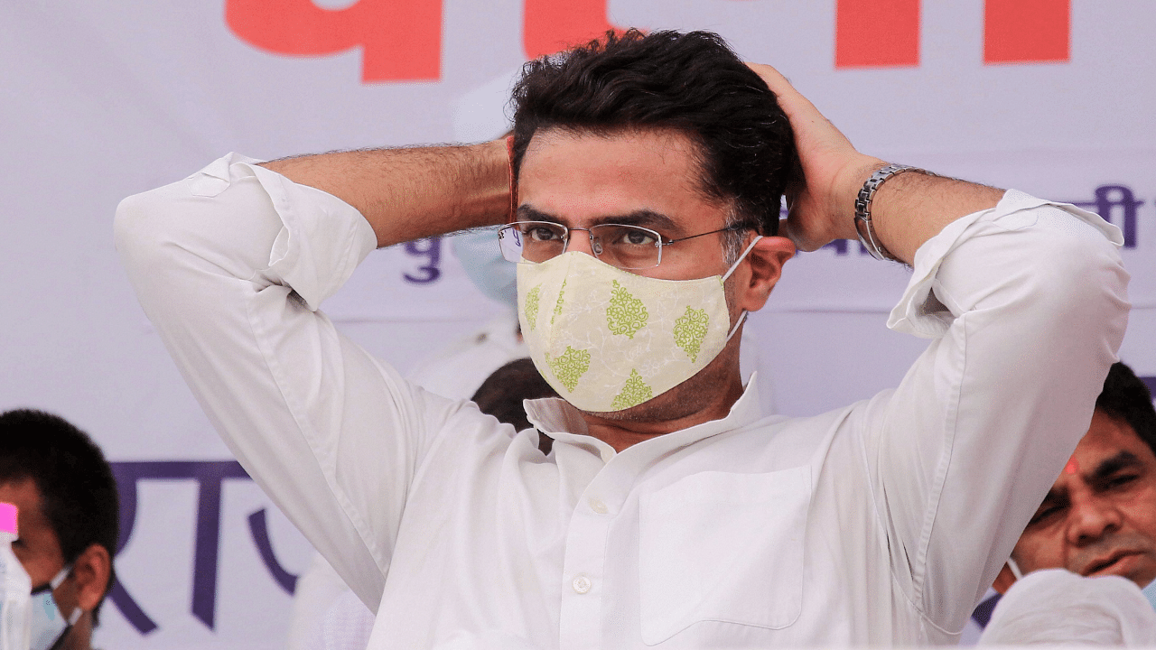Congress leader and former deputy Chief Minister Sachin Pilot. Credit: PTI Photo