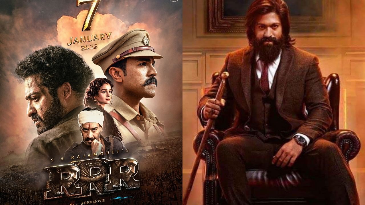 'RRR' and 'KGF Chapter 2' are the biggest pan-India movies of 2022. Credit: IMDb/IMDb