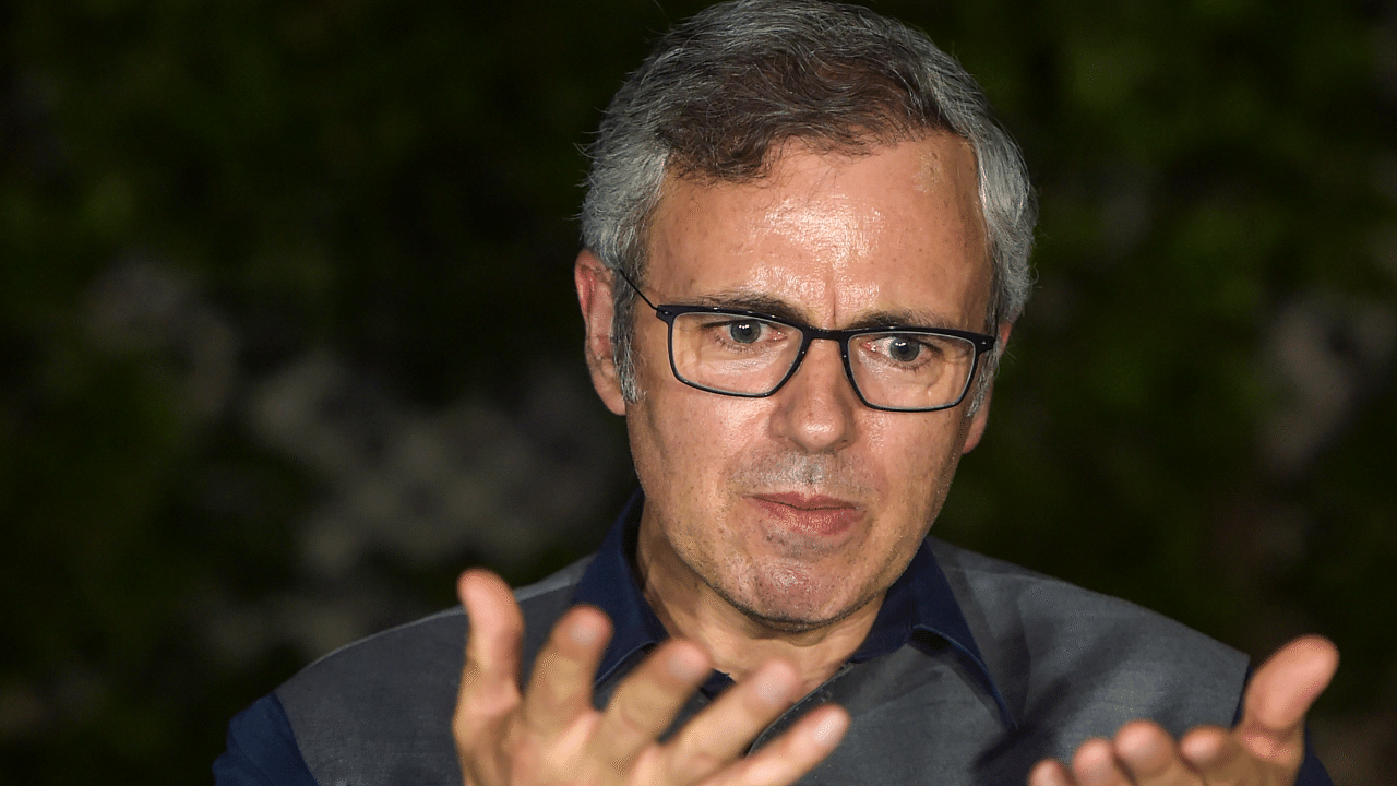 National Conference vice-president and former chief minister Omar Abdullah. Credit: PTI Photo