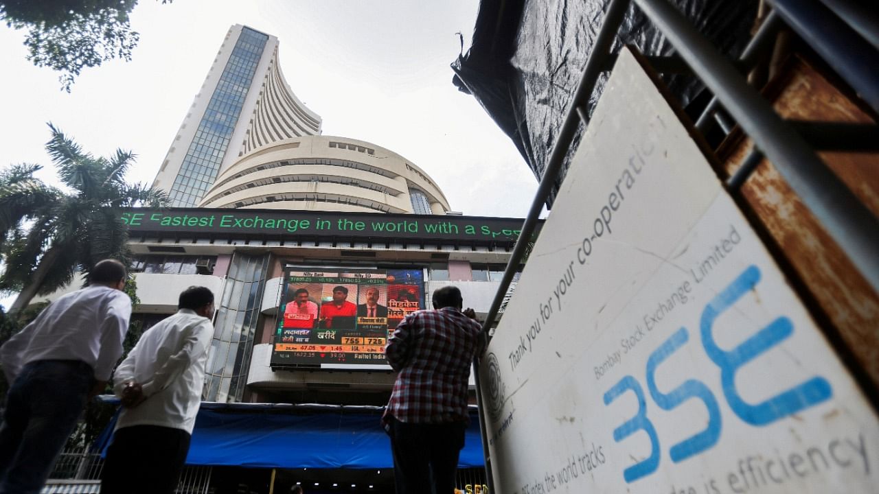 A view of the Bombay Stock Exchange in Mumbai. Credit: Reuters File Photo