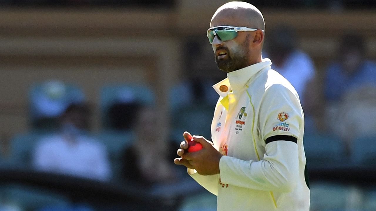 Spin spearhead Nathan Lyon. Credit: Reuters Photo