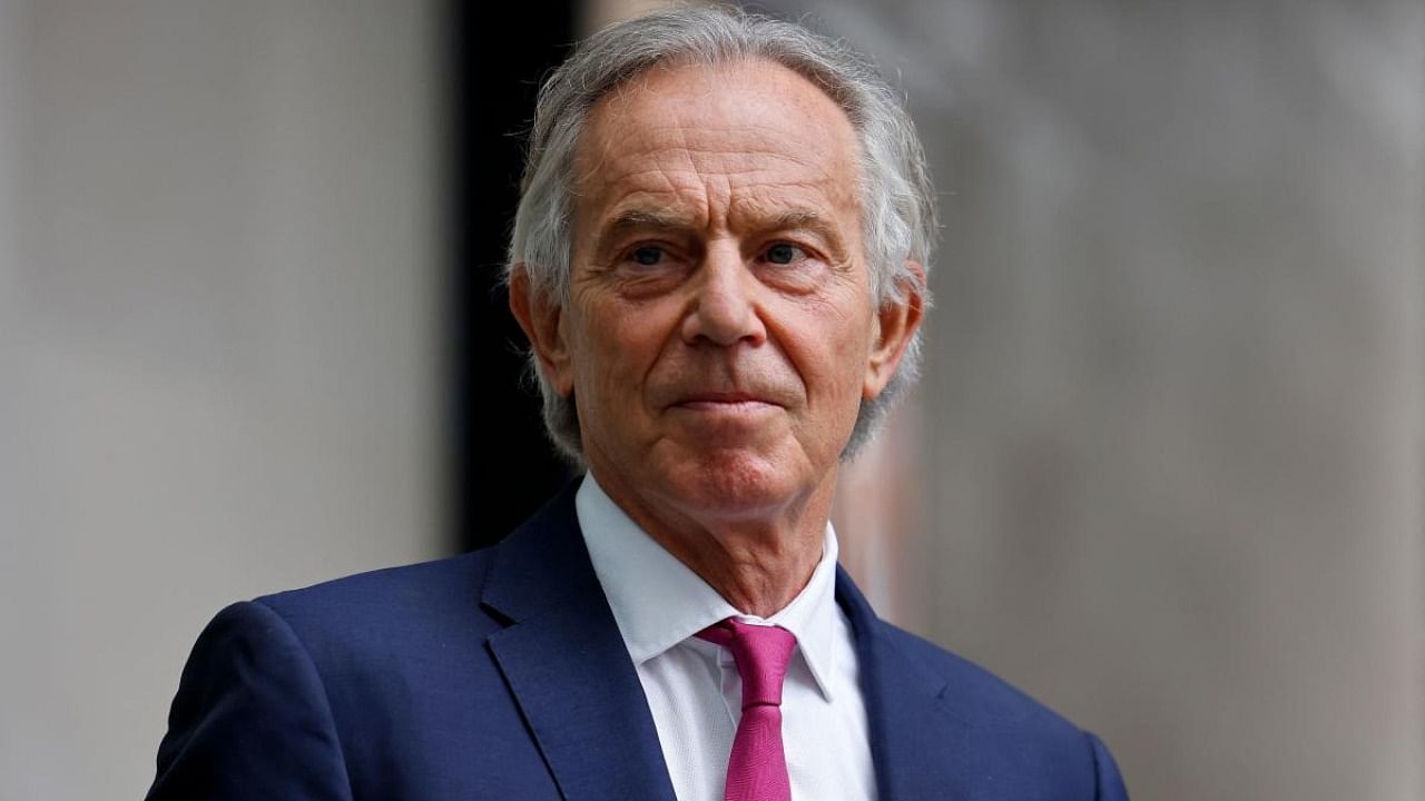 Former British Prime Minister Tony Blair. Credit: AFP Photo