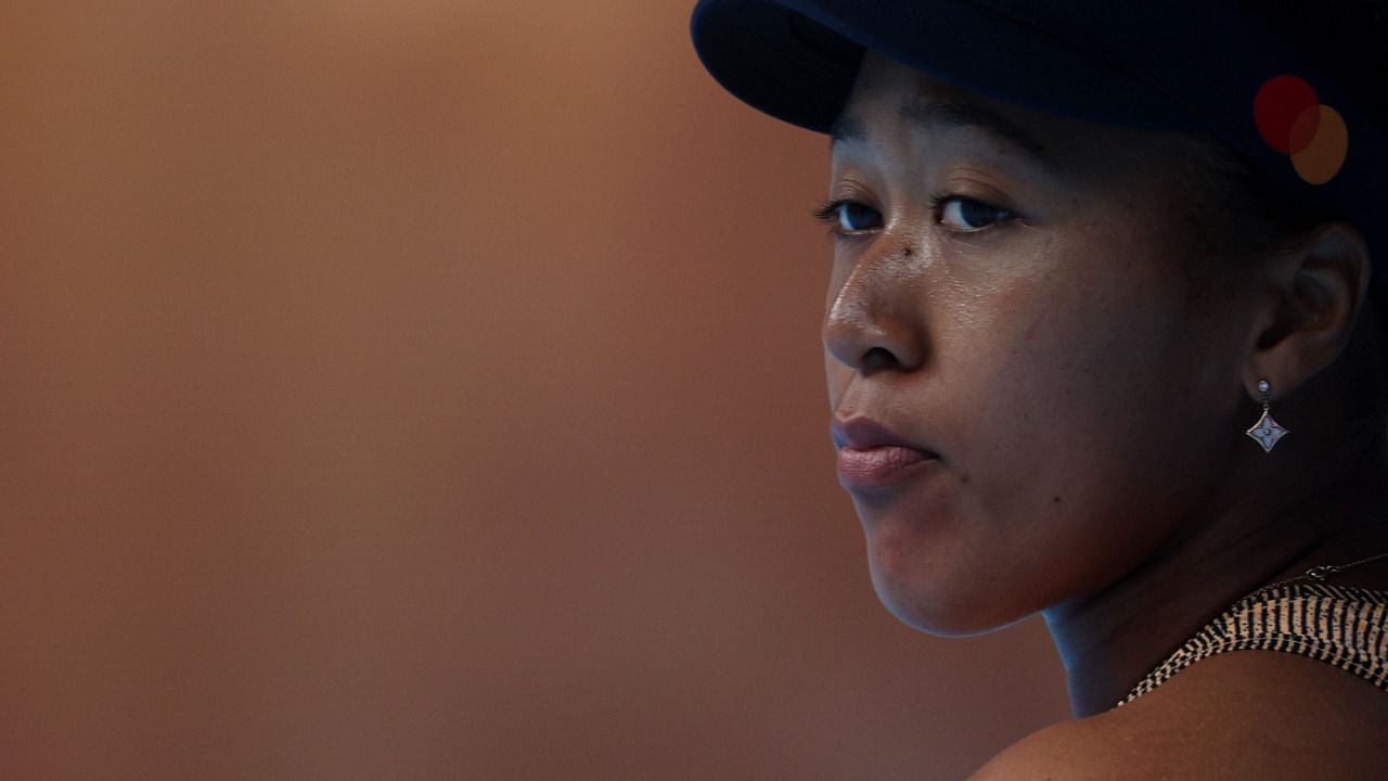 Japan's Naomi Osaka during her round of 32 match against France's Alize Cornet. Credit: Reuters Photo