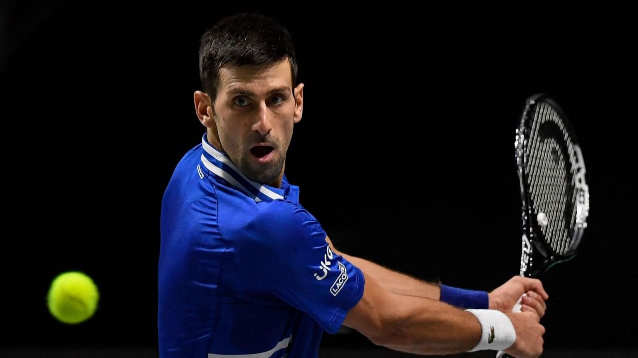 Men's world no 1 tennis player Novak Djokovic. Credit: AFP File Photo