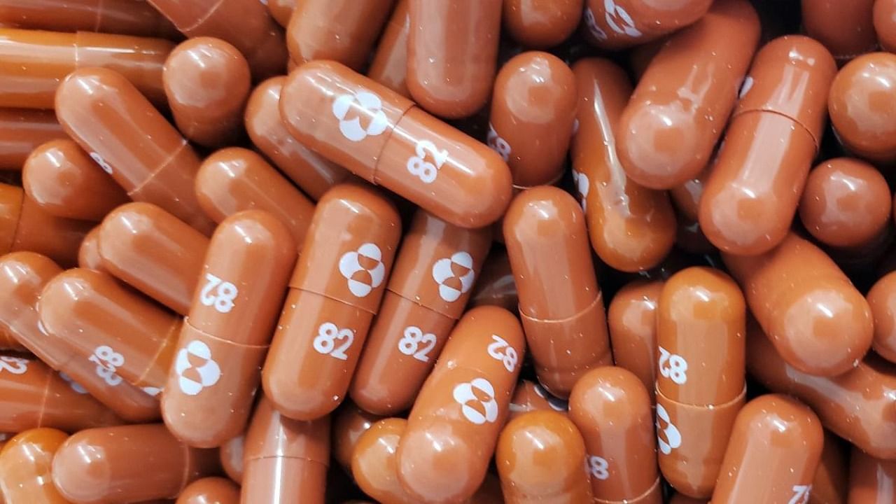 According to the company, the recommended dose of the molnupiravir is 800 mg twice a day for five days. Credit: AFP Photo