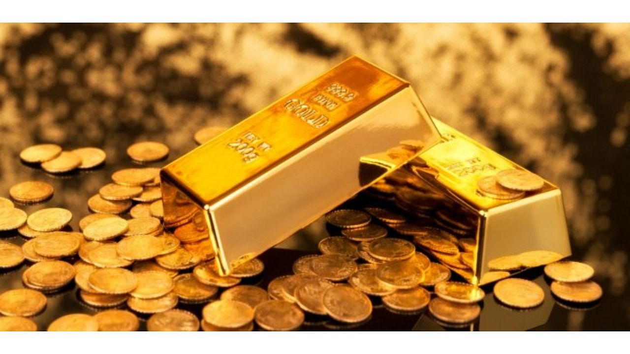 Spot gold may stabilise around a support at $1,801 per ounce, and test a resistance at $1,815. Credit: iStock Photo
