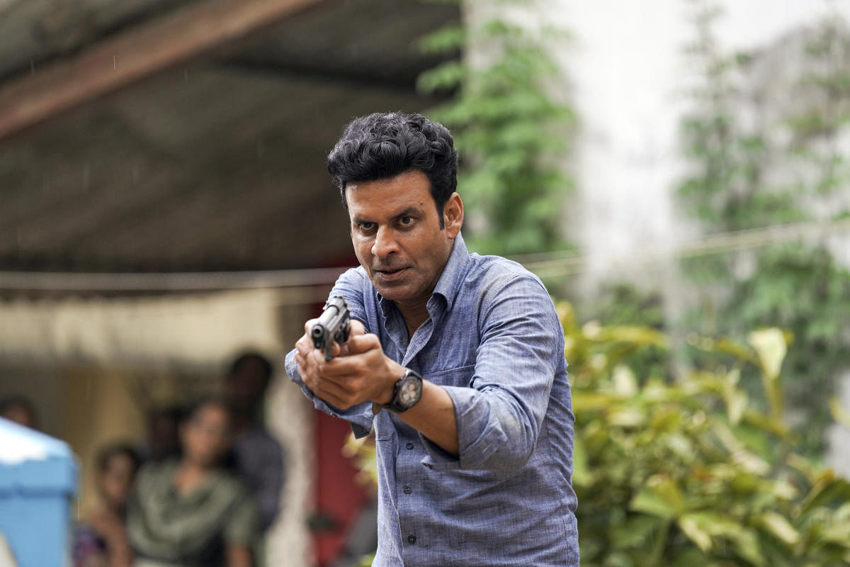Manoj Bajpayee brilliantly depicts the twin shades of a middle class man and an excellent spy in the 'The Family Man' series.  