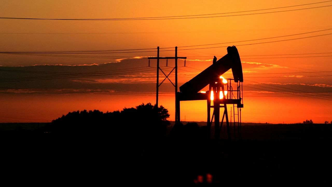 Brent crude futures fell 28 cents, or 0.4 per cent, to $79.72 a barrel at 0329 GMT after hitting a high of $80.26, while US West Texas Intermediate (WTI) crude futures fell 29 cents, or 0.4 per cent, to $76.70 a barrel. Credit: Reuters Photo